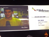 Aluno Rui Silva recebe pr�mio Atleta do Ano